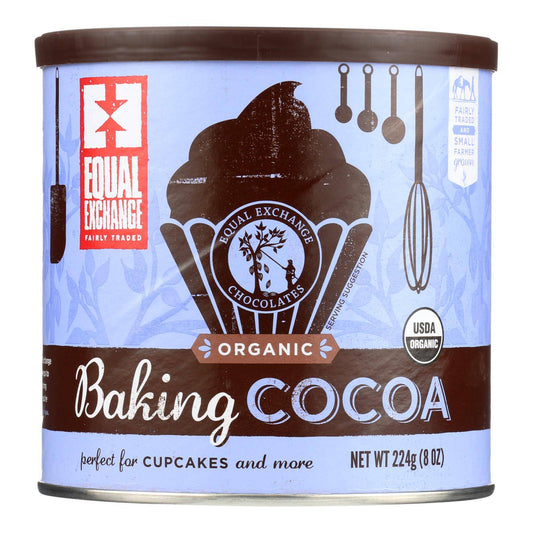 Buy Equal Exchange Organic Baking Cocoa - Case Of 6 - 8 Oz.  at OnlyNaturals.us