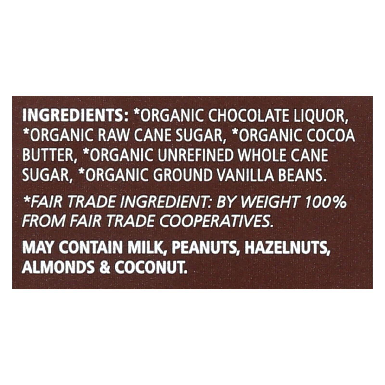 Equal Exchange Organic Chocolate Bar - Very Dark - Case Of 12 - 2.8 Oz. | OnlyNaturals.us