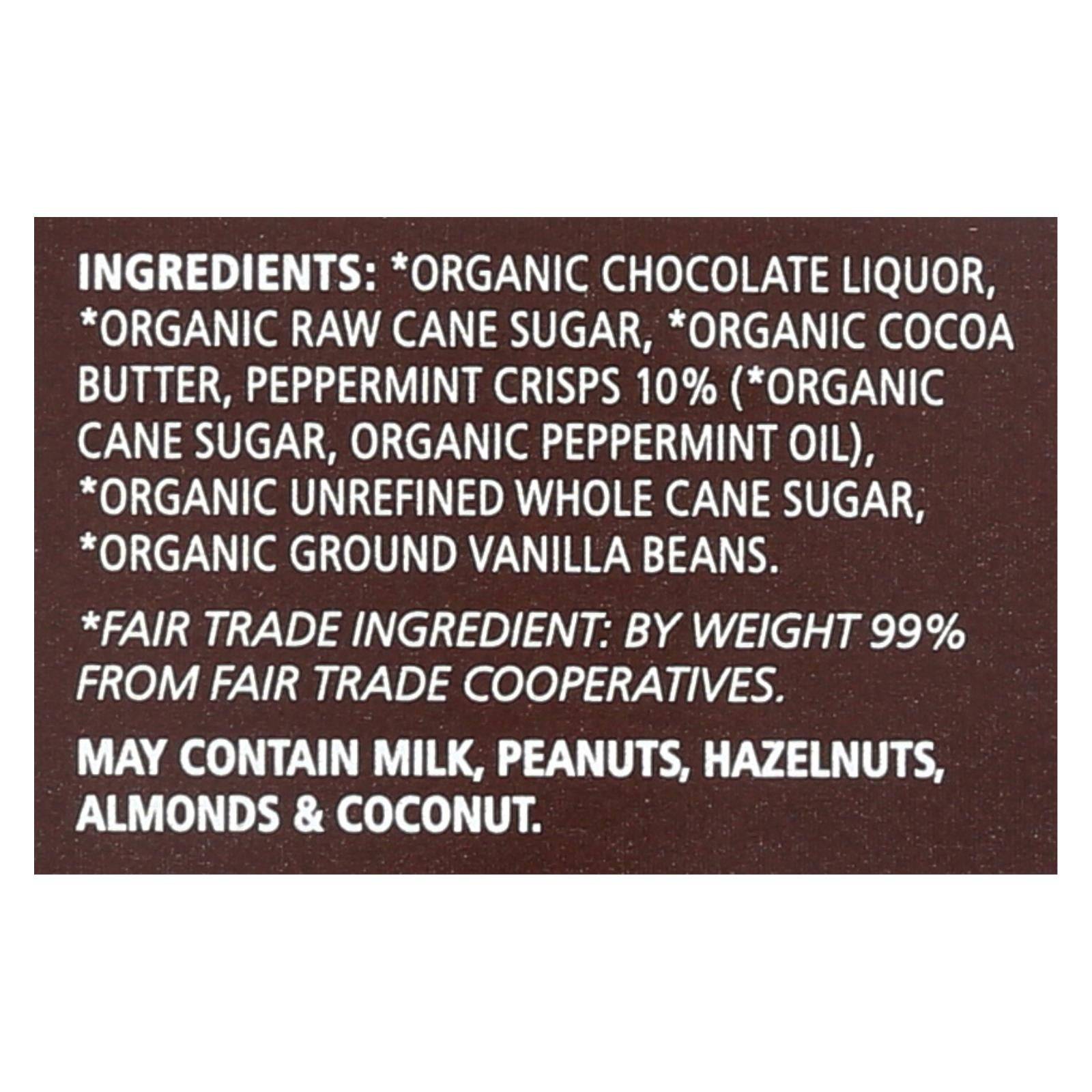 Buy Equal Exchange Organic Dark Chocolate Bar - Mint Crunch - Case Of 12 - 2.8 Oz.  at OnlyNaturals.us