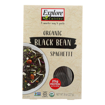 Explore Cuisine Organic Black Bean Spaghetti - Spaghetti - Case Of 6 - 8 Oz. | OnlyNaturals.us