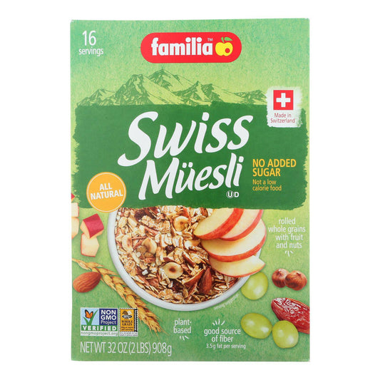 Familia - Muesli Swiss No Add Sugar - Case Of 6-29 Oz | OnlyNaturals.us