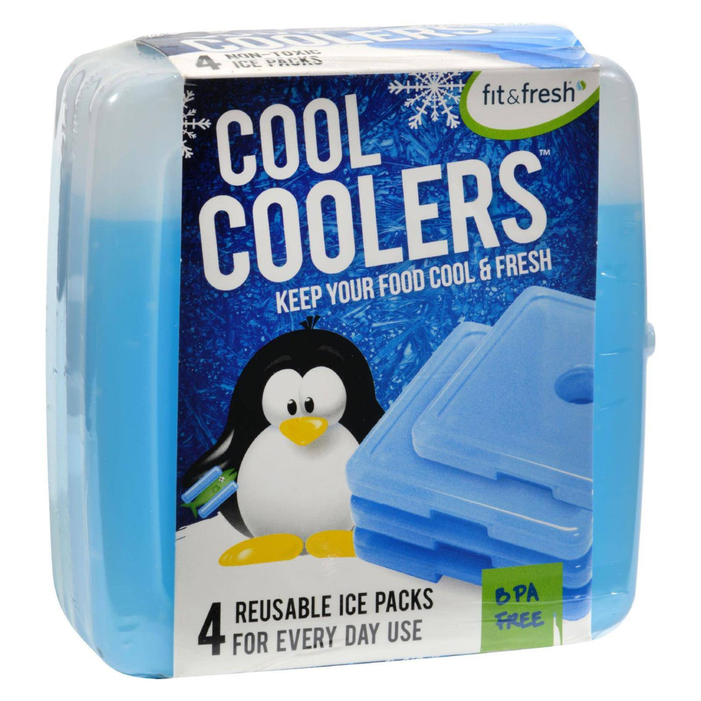 Fit And Fresh Kids Cool Coolers - 4 Packs | OnlyNaturals.us