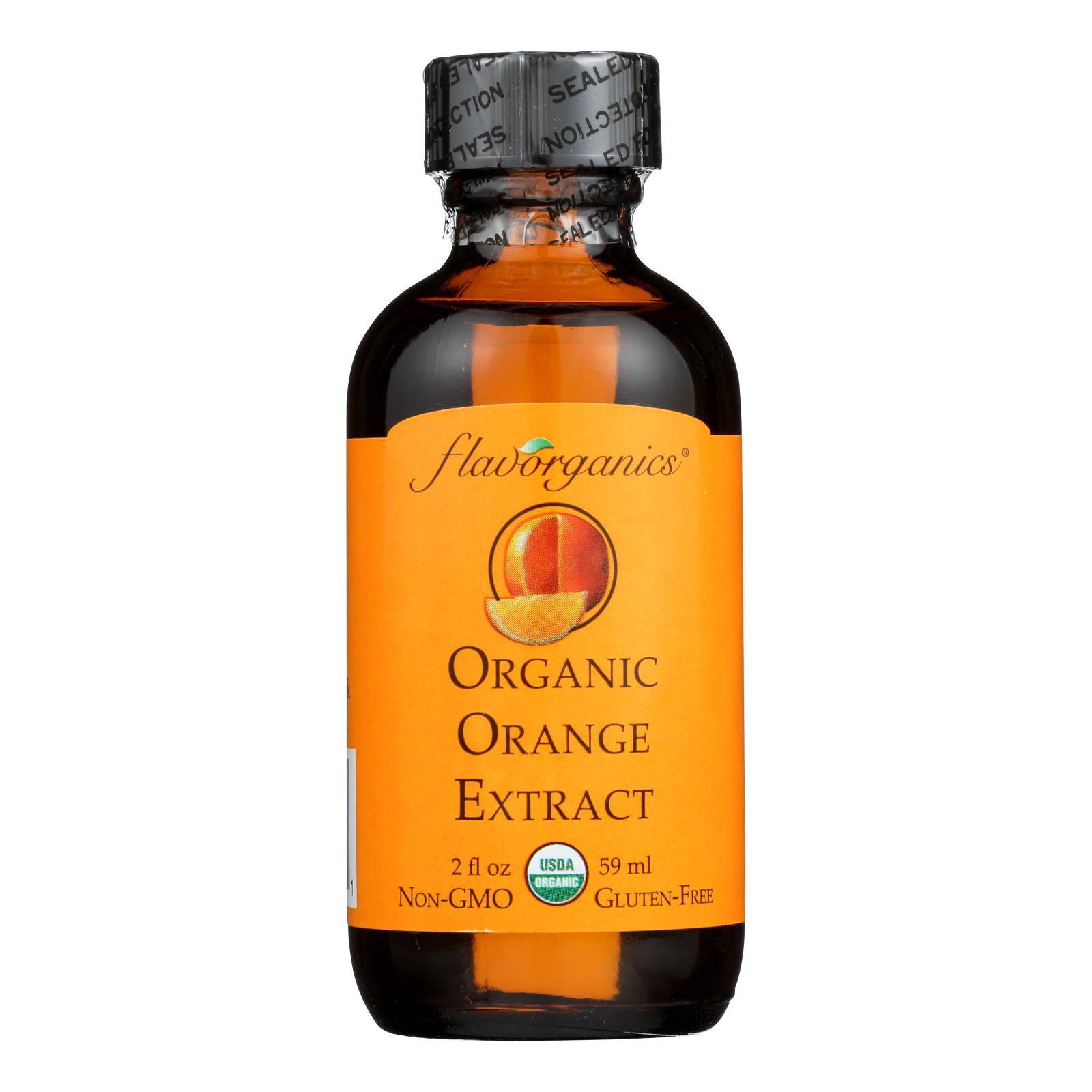 Buy Flavorganics Organic Orange Extract - 2 Oz  at OnlyNaturals.us