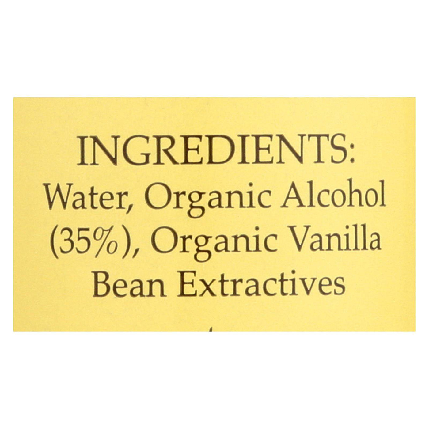 Buy Flavorganics Extract - Organic - Vanilla - 2 Oz - Case Of 12  at OnlyNaturals.us
