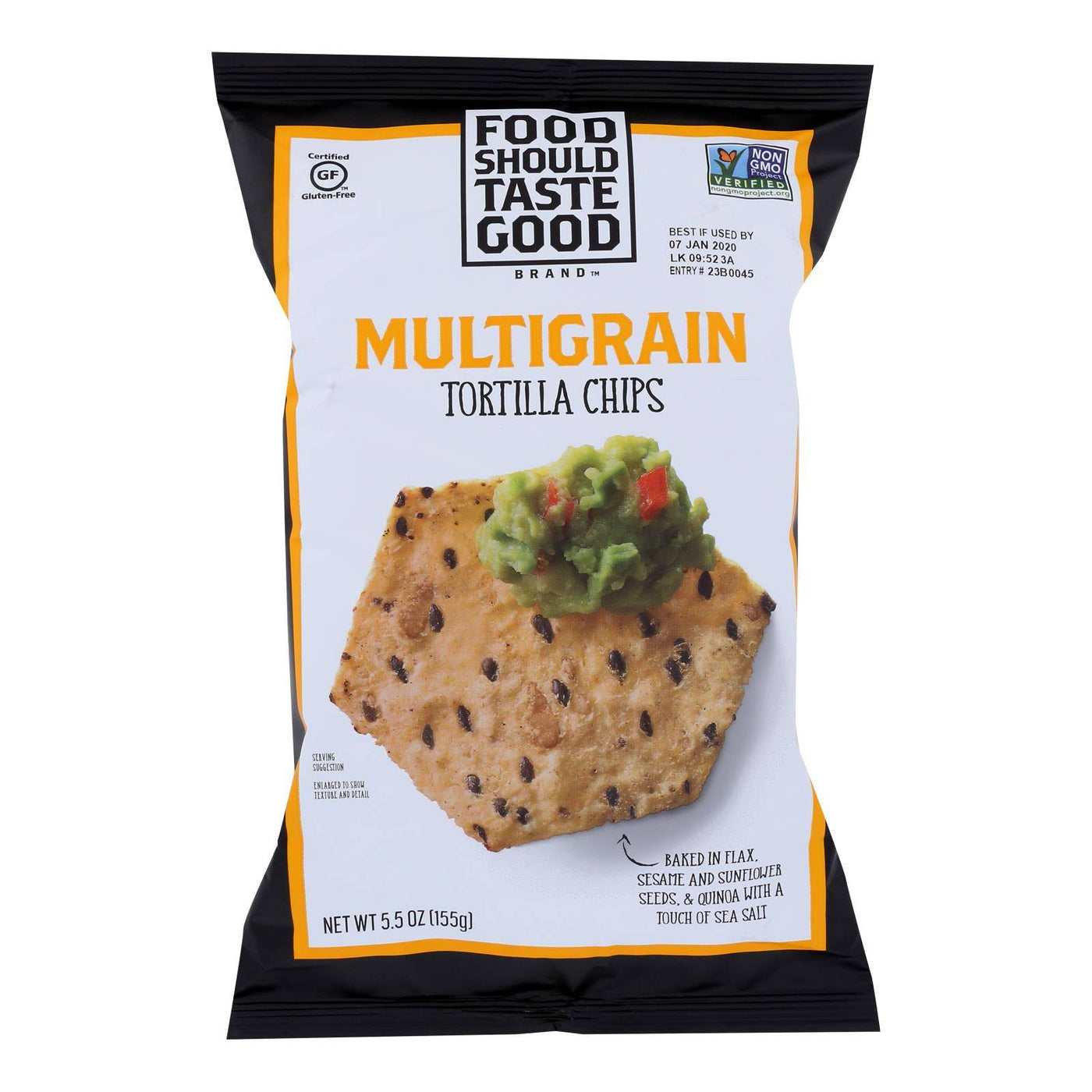 Buy Food Should Taste Good Multigrain Tortilla Chips - Multigrain - Case Of 12 - 5.5 Oz.  at OnlyNaturals.us