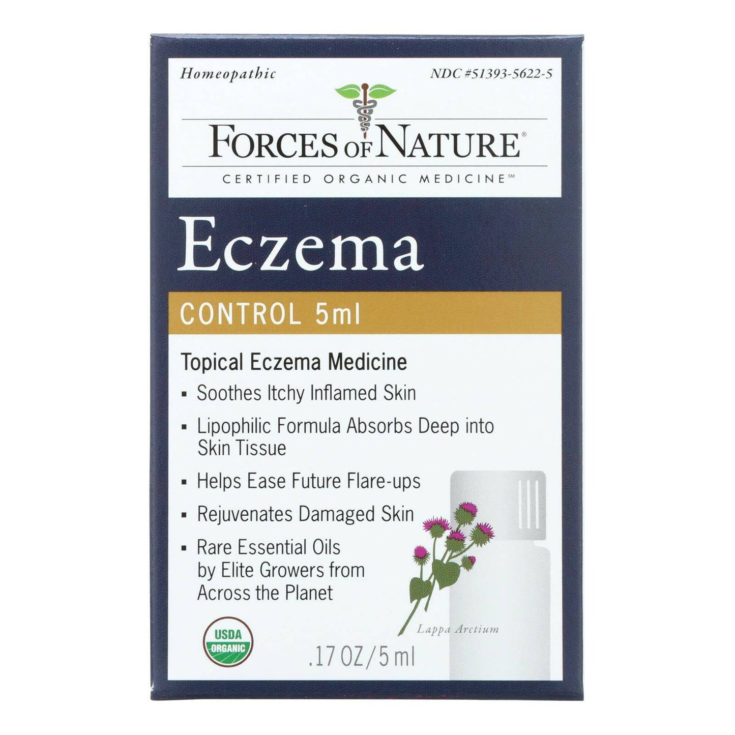 Forces Of Nature - Eczema Control - 1 Each - 5 Ml | OnlyNaturals.us