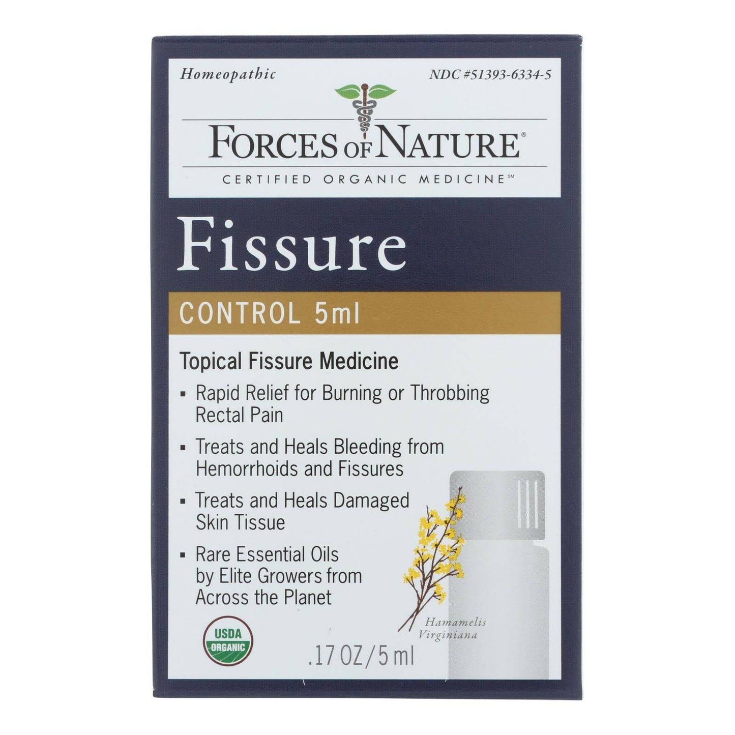 Buy Forces Of Nature - Fissure Control - 1 Each - 5 Ml  at OnlyNaturals.us