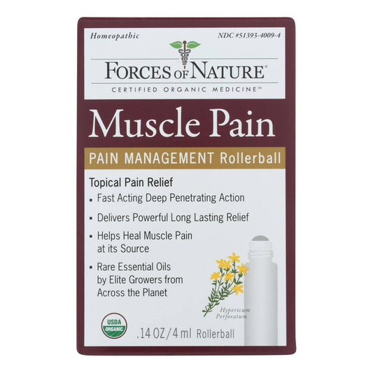 Buy Forces Of Nature - Muscle Pain Management - 1 Each - 4 Ml  at OnlyNaturals.us