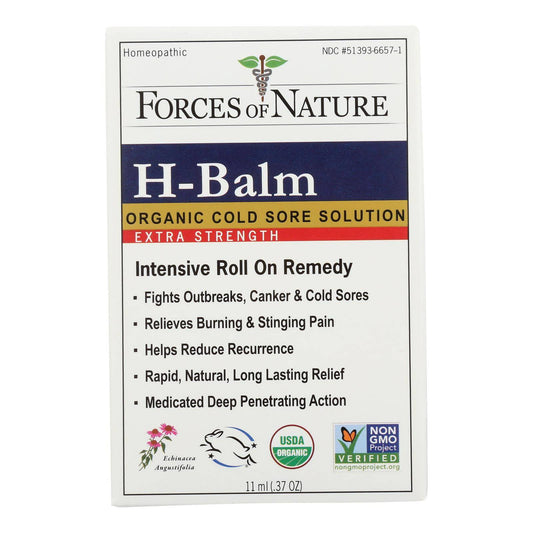 Forces Of Nature - Organic H-balm Daily Control - Extra Strength - 11 Ml | OnlyNaturals.us