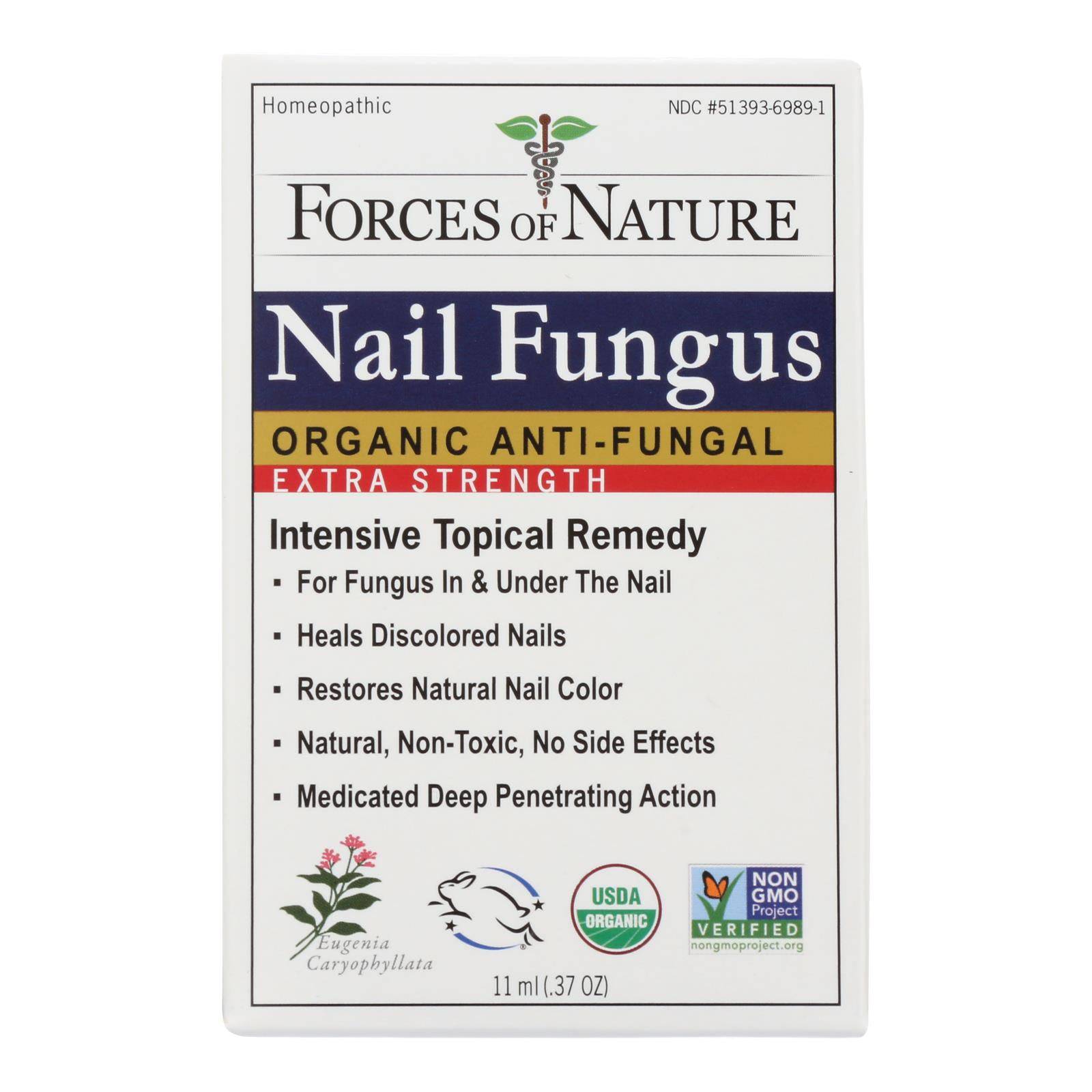 Forces Of Nature - Organic Nail Fungus Control - Extra Strength - 11 Ml | OnlyNaturals.us