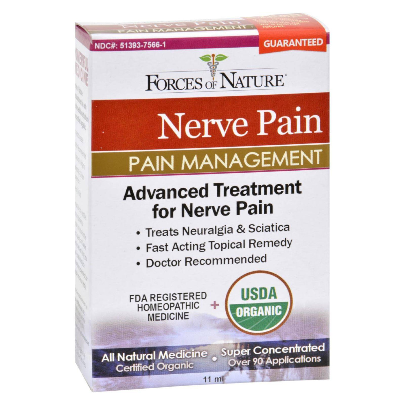 Forces Of Nature - Organic Nerve Pain Management - 11 Ml | OnlyNaturals.us