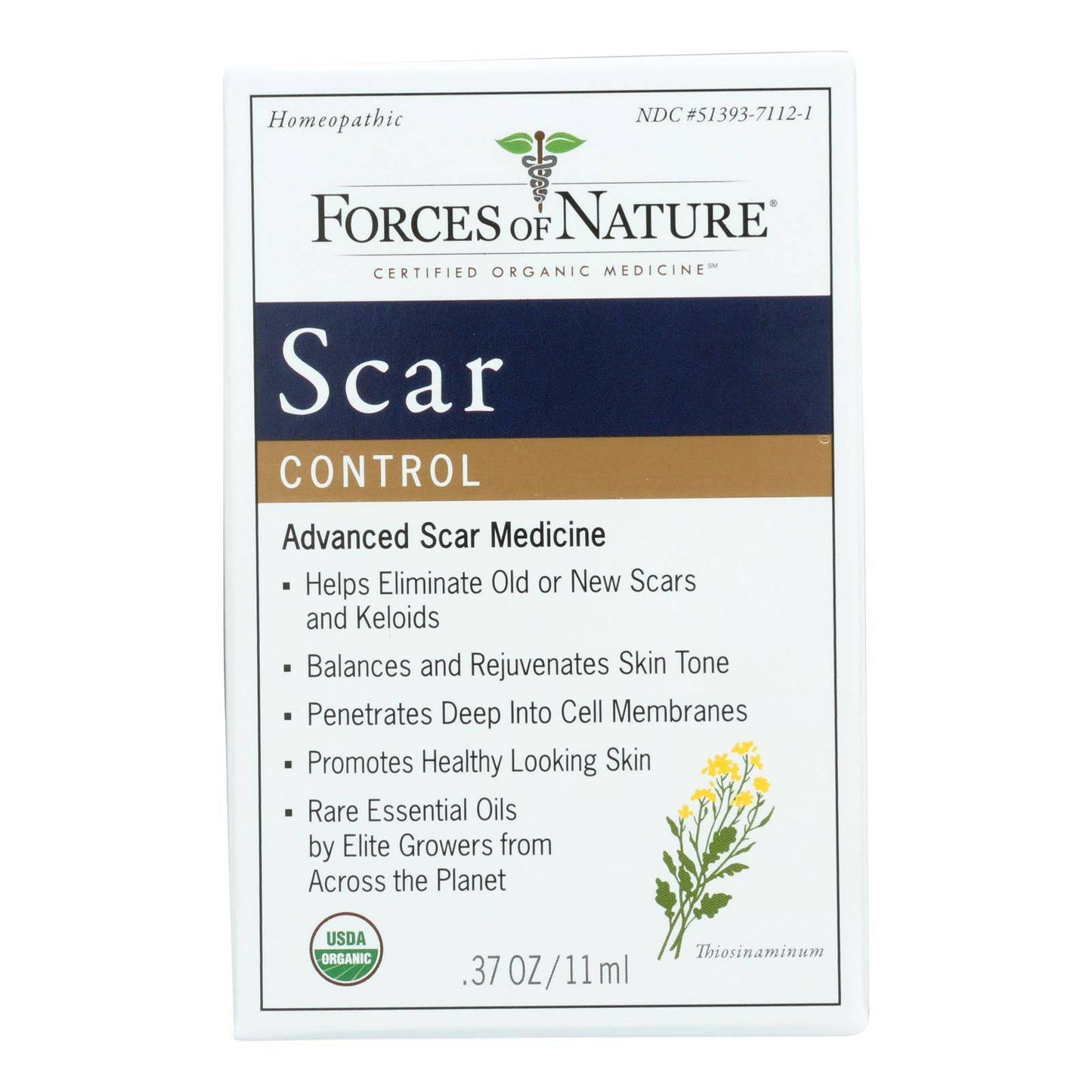 Forces Of Nature - Organic Scar Control - 11 Ml | OnlyNaturals.us