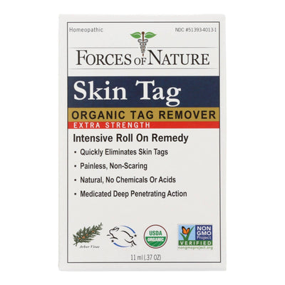 Forces Of Nature - Skin Tag Control - Certified Organic - Extra Strength - 11 Ml | OnlyNaturals.us