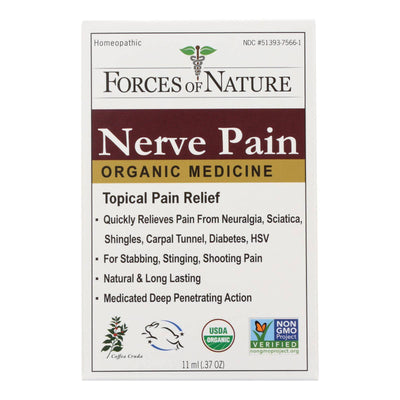 Forces Of Nature - Organic Nerve Pain Management - 11 Ml | OnlyNaturals.us