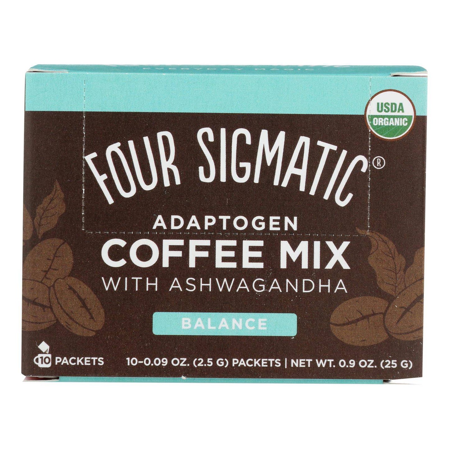 Four Sigmatic - Coffee Adptgn Ashwgnda - 1 Each - 10 Ct | OnlyNaturals.us