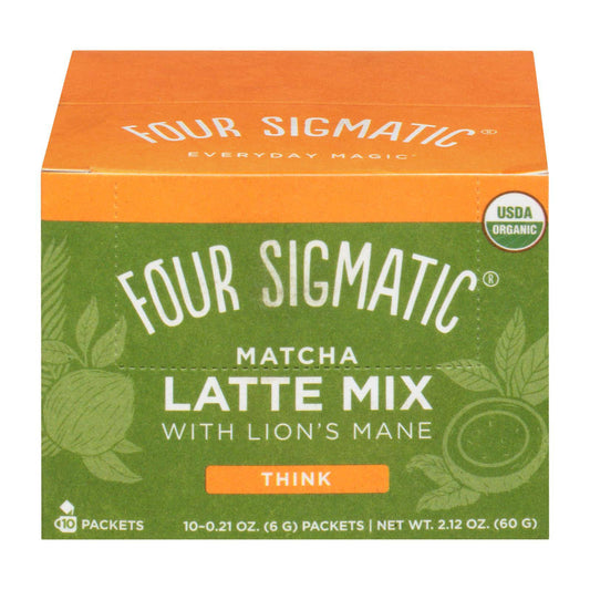 Four Sigmatic - Latte Lions Mane - 1 Each 1-10 Ct | OnlyNaturals.us