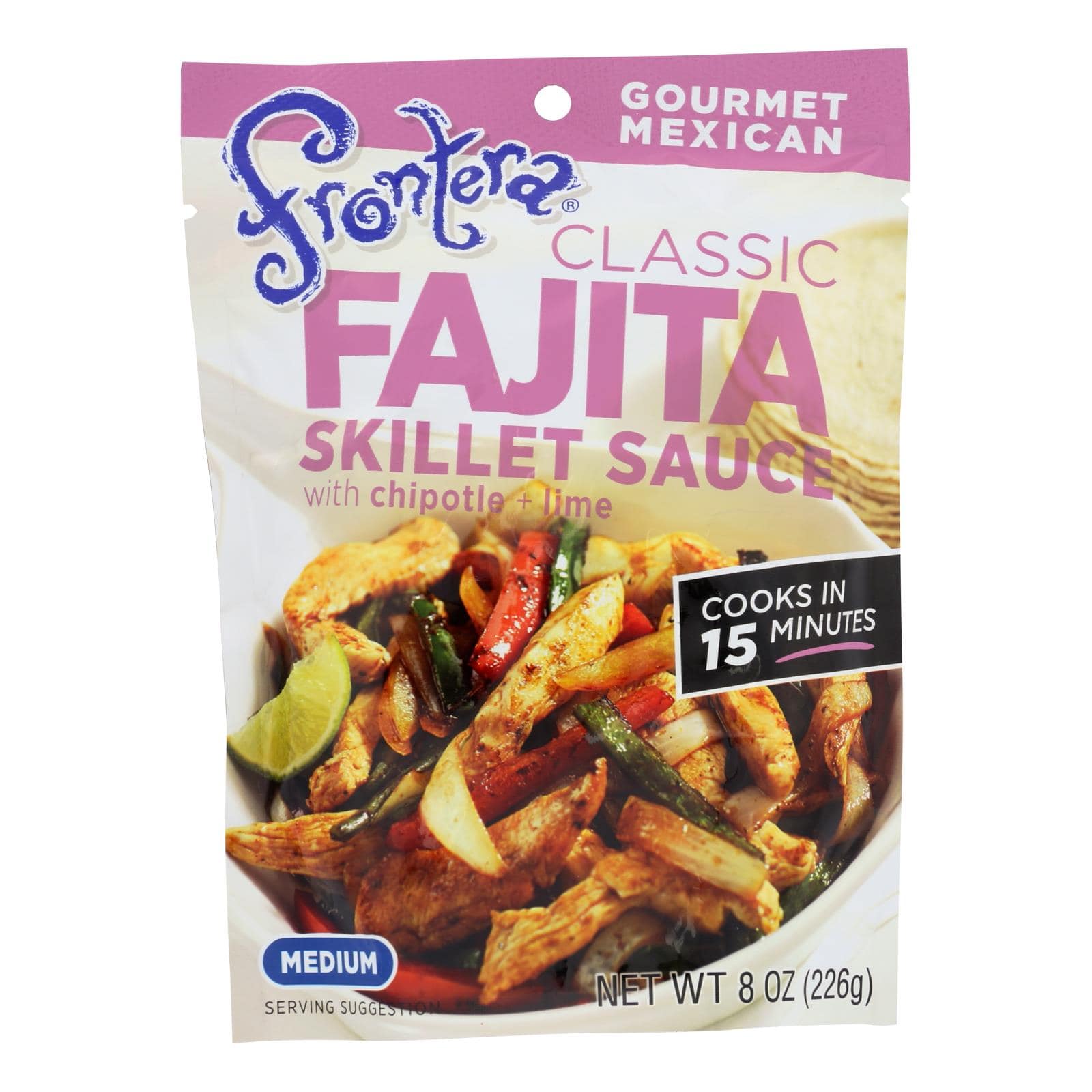 Buy Frontera Foods Classic Fajita Skillet Sauce - Classic Fajita - Case Of 6 - 8 Oz.  at OnlyNaturals.us