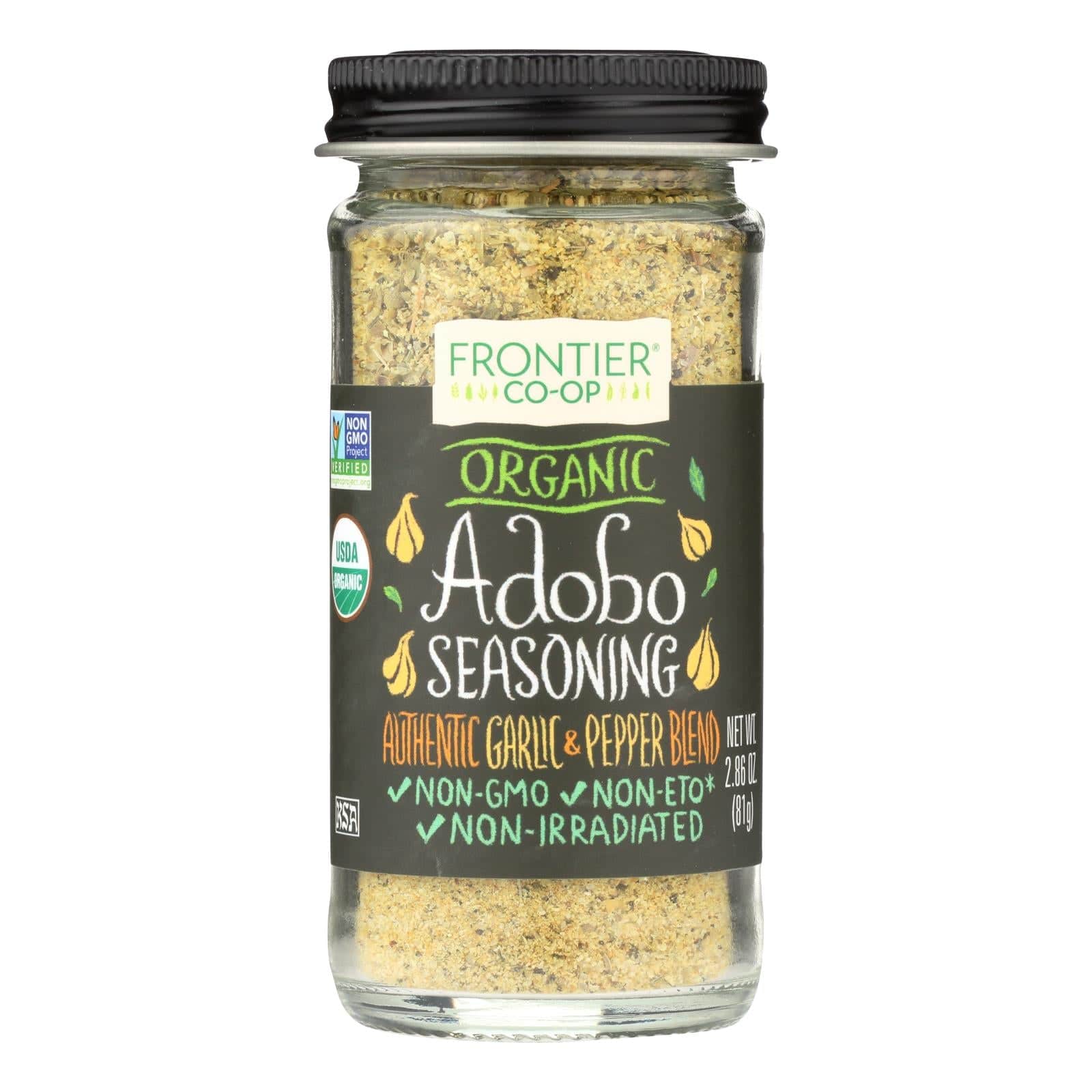 Buy Frontier Herb Adobo Seasoning - Organic - 2.86 Oz  at OnlyNaturals.us