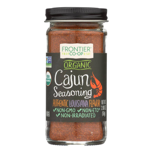 Buy Frontier Herb Cajun Seasoning Blend - Organic - 2.08 Oz  at OnlyNaturals.us