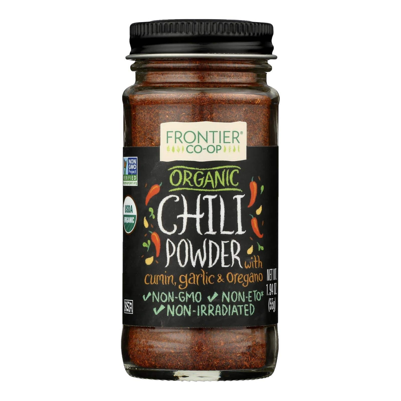 Frontier Herb Chili Powder Blend - 1.94 Oz. | OnlyNaturals.us