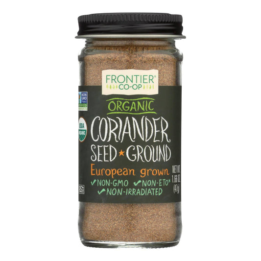 Frontier Herb Coriander Seed - Organic - Ground - 1.60 Oz | OnlyNaturals.us