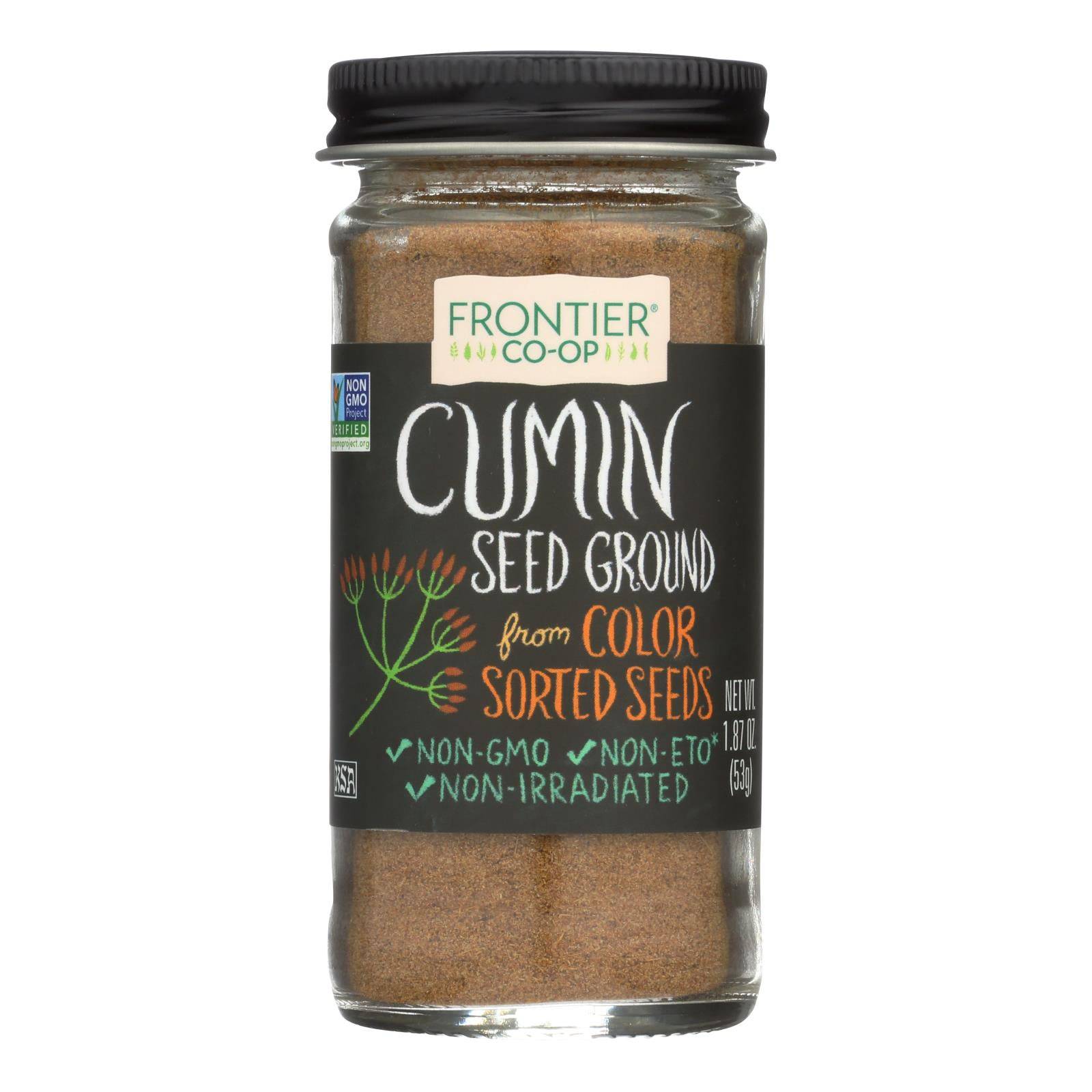 Buy Frontier Herb Cumin Seed - Ground - 1.87 Oz  at OnlyNaturals.us