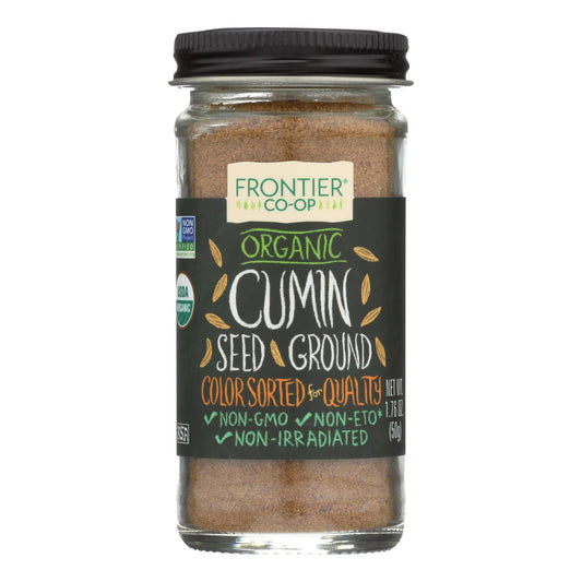 Frontier Herb Cumin Seed - Organic - Ground - 1.76 Oz | OnlyNaturals.us