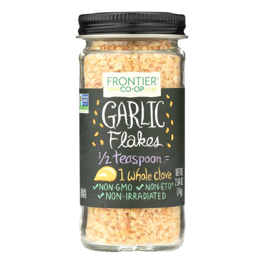 Frontier Herb Garlic - Flakes - 2.64 Oz | OnlyNaturals.us