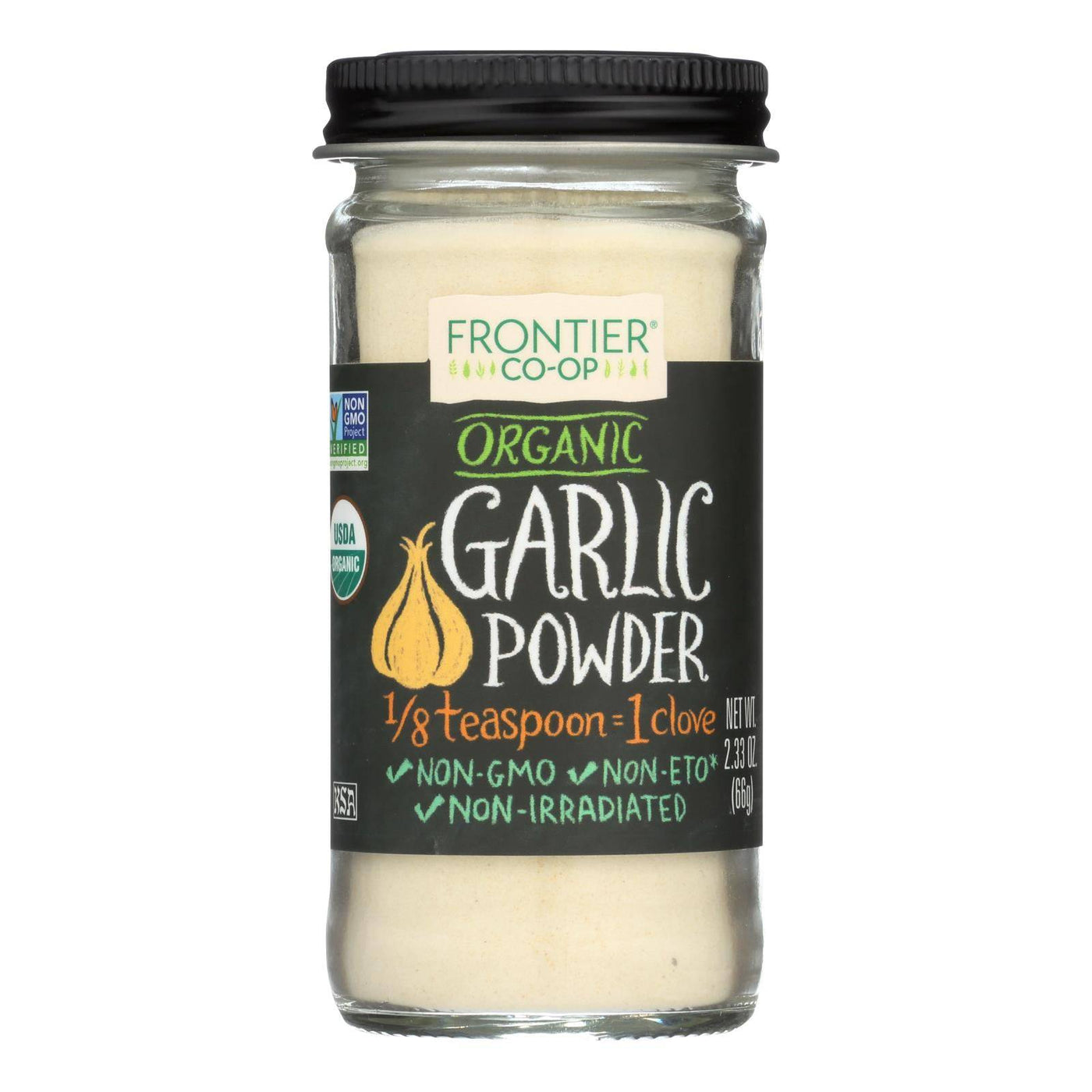 Buy Frontier Herb Garlic - Organic - Powder - 2.33 Oz  at OnlyNaturals.us