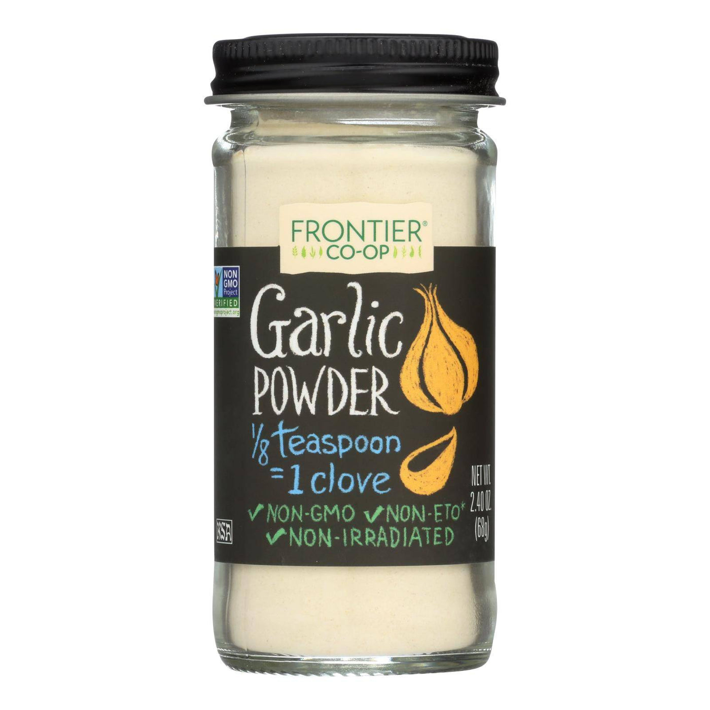 Frontier Herb Garlic - Powder - 2.4 Oz | OnlyNaturals.us