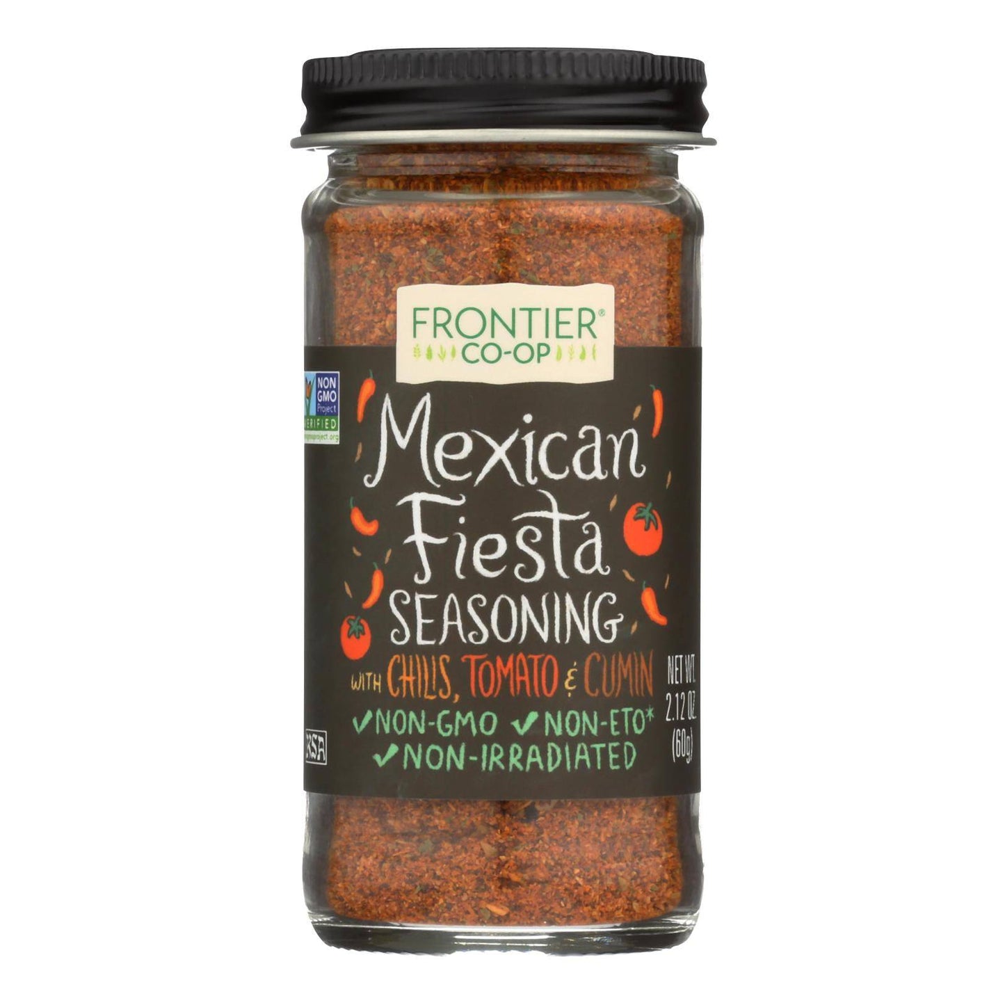 Frontier Herb International Seasoning - Mexican Fiesta - 2.12 Oz | OnlyNaturals.us