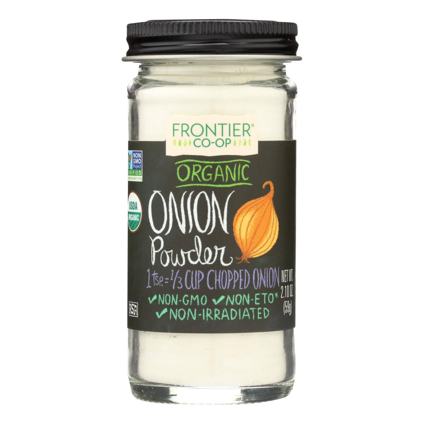 Buy Frontier Herb Onion - Powder - Organic - White - 2.10 Oz  at OnlyNaturals.us