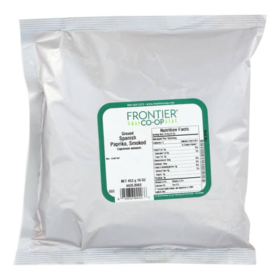 Buy Frontier Herb Paprika Powder Smoked Spanish Ground - Single Bulk Item - 1lb  at OnlyNaturals.us