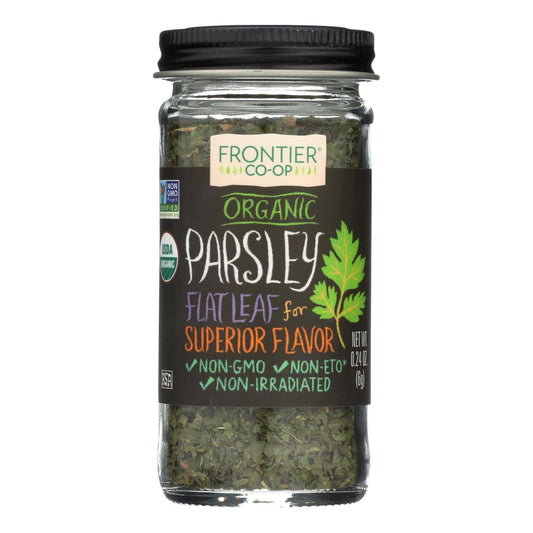 Frontier Herb Parsley Leaf - Organic - Flakes - .24 Oz | OnlyNaturals.us