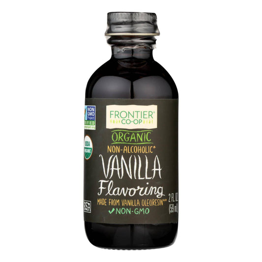 Frontier Herb Vanilla Flavoring - Organic - 2 Oz | OnlyNaturals.us