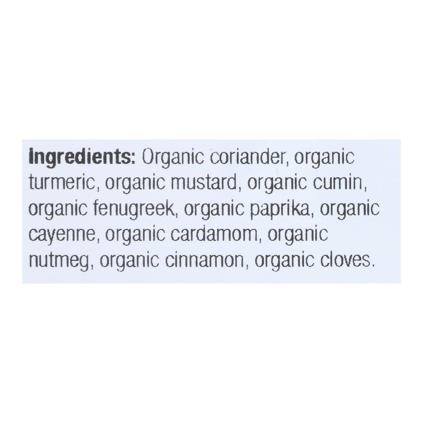 Buy Frontier Herb Curry Powder Seasoning Blend Organic - Single Bulk Item - 1lb  at OnlyNaturals.us