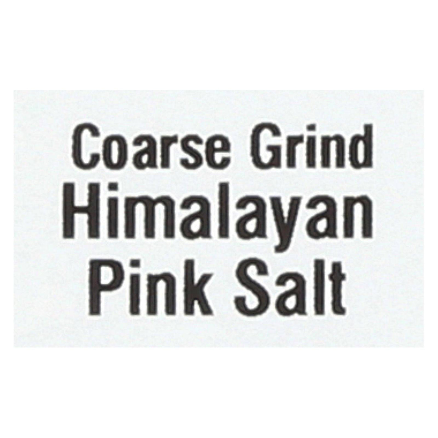 Frontier Herb Salt Himalayan Pink Coarse Grind - Single Bulk Item - 1lb | OnlyNaturals.us