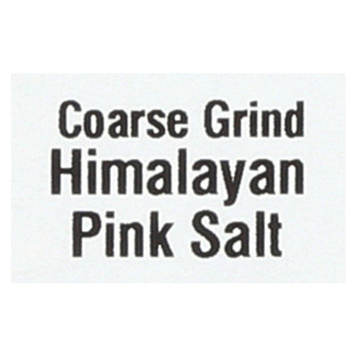 Frontier Herb Salt Himalayan Pink Coarse Grind - Single Bulk Item - 1lb | OnlyNaturals.us