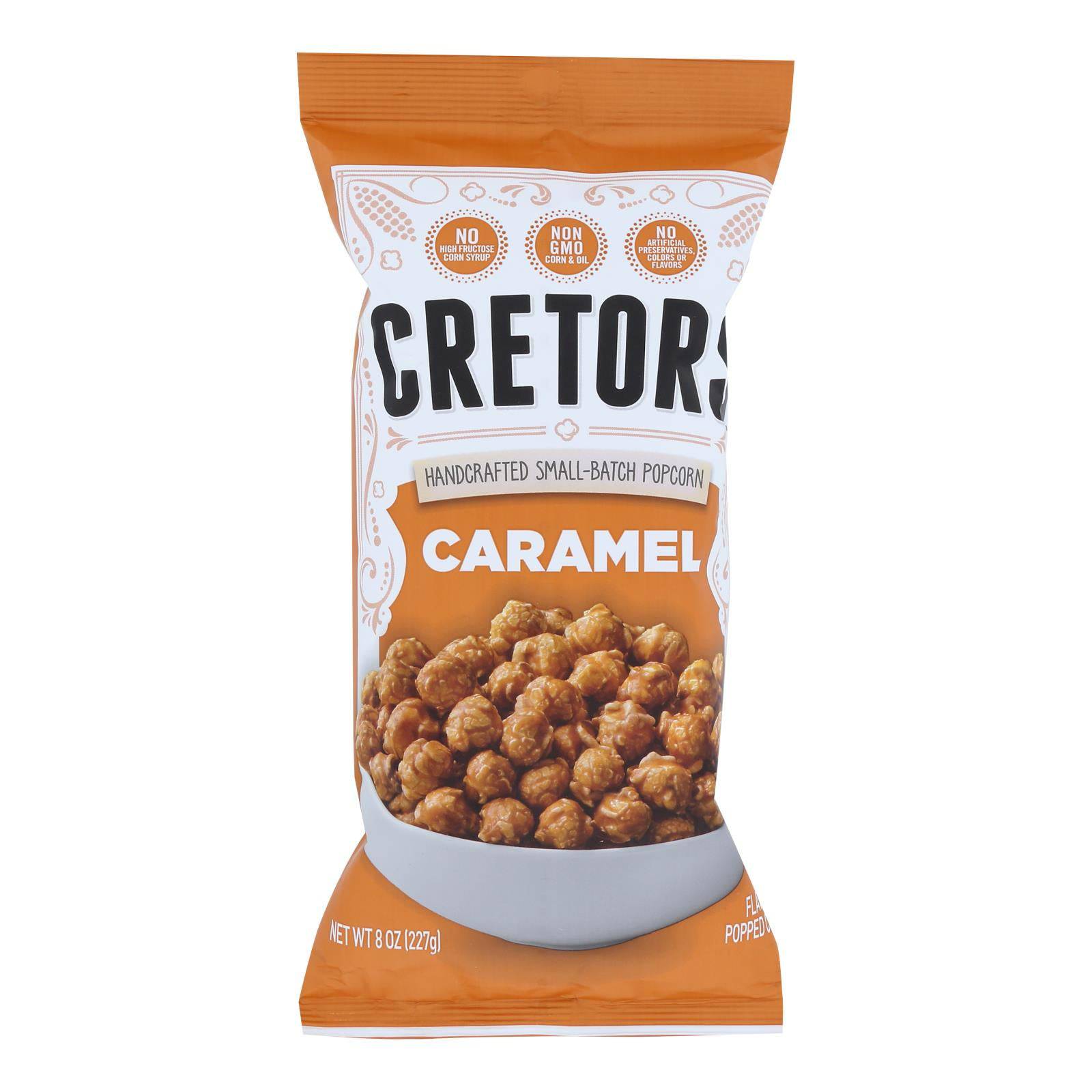 G.h. Cretors Popcorn - Just The Caramel - Case Of 12 - 8 Oz | OnlyNaturals.us