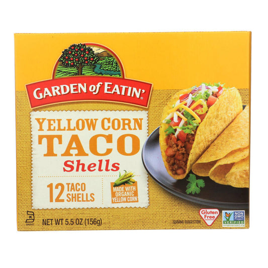 Buy Garden Of Eatin' Yellow Corn Taco Shells - Taco Shells - Case Of 12 - 5.5 Oz.  at OnlyNaturals.us