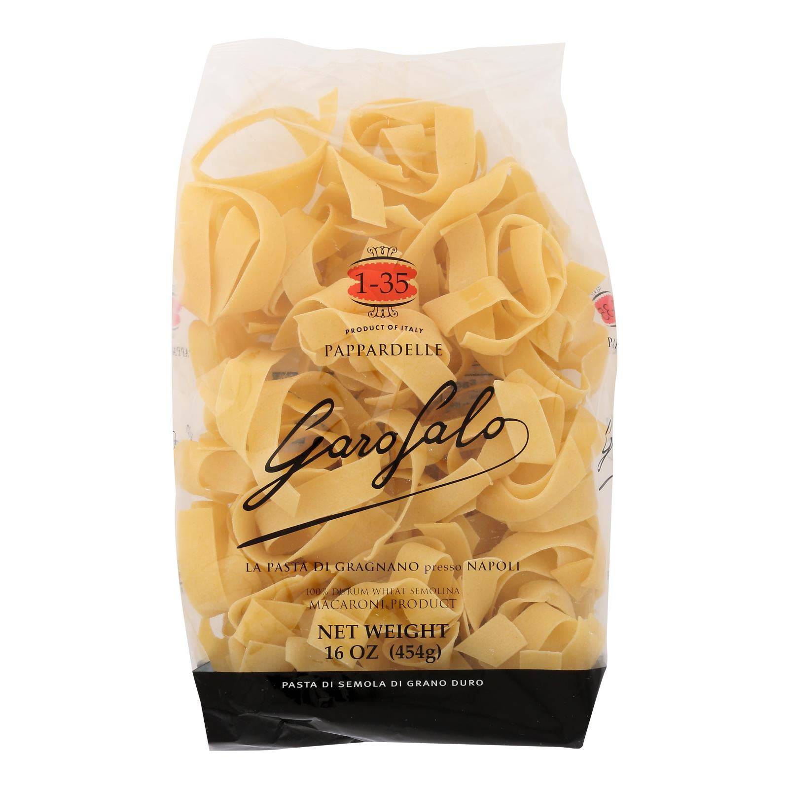 Garofalo Italian Pappardelle Pasta - Case Of 12 - 16 Oz. | OnlyNaturals.us