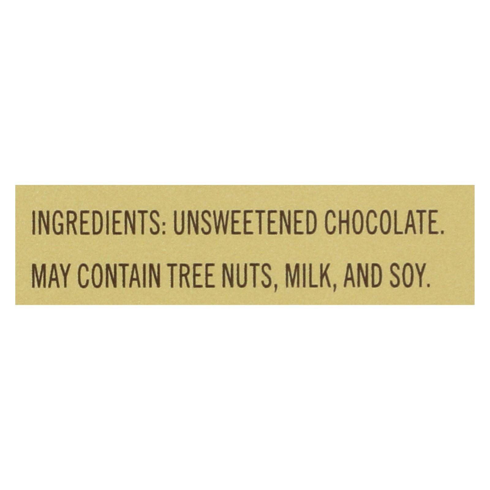 Ghirardelli Premium Baking Bar - 100% Cacao Unsweetened Chocolate - Case Of 12 - 4 Oz | OnlyNaturals.us