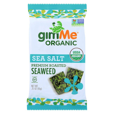 Buy Gimme Organic Seaweed Chips - Sea Salt - Case Of 12 - 0.35 Oz.  at OnlyNaturals.us