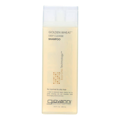 Giovanni Deep Cleanse Shampoo Golden Wheat - 8.5 Fl Oz | OnlyNaturals.us