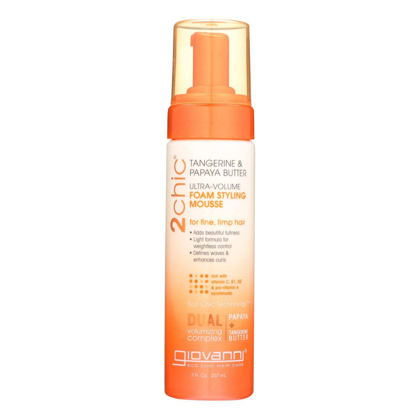 Buy Giovanni Hair Care Products 2chic Style Mousse - Ultra-volume - 7 Fl Oz  at OnlyNaturals.us