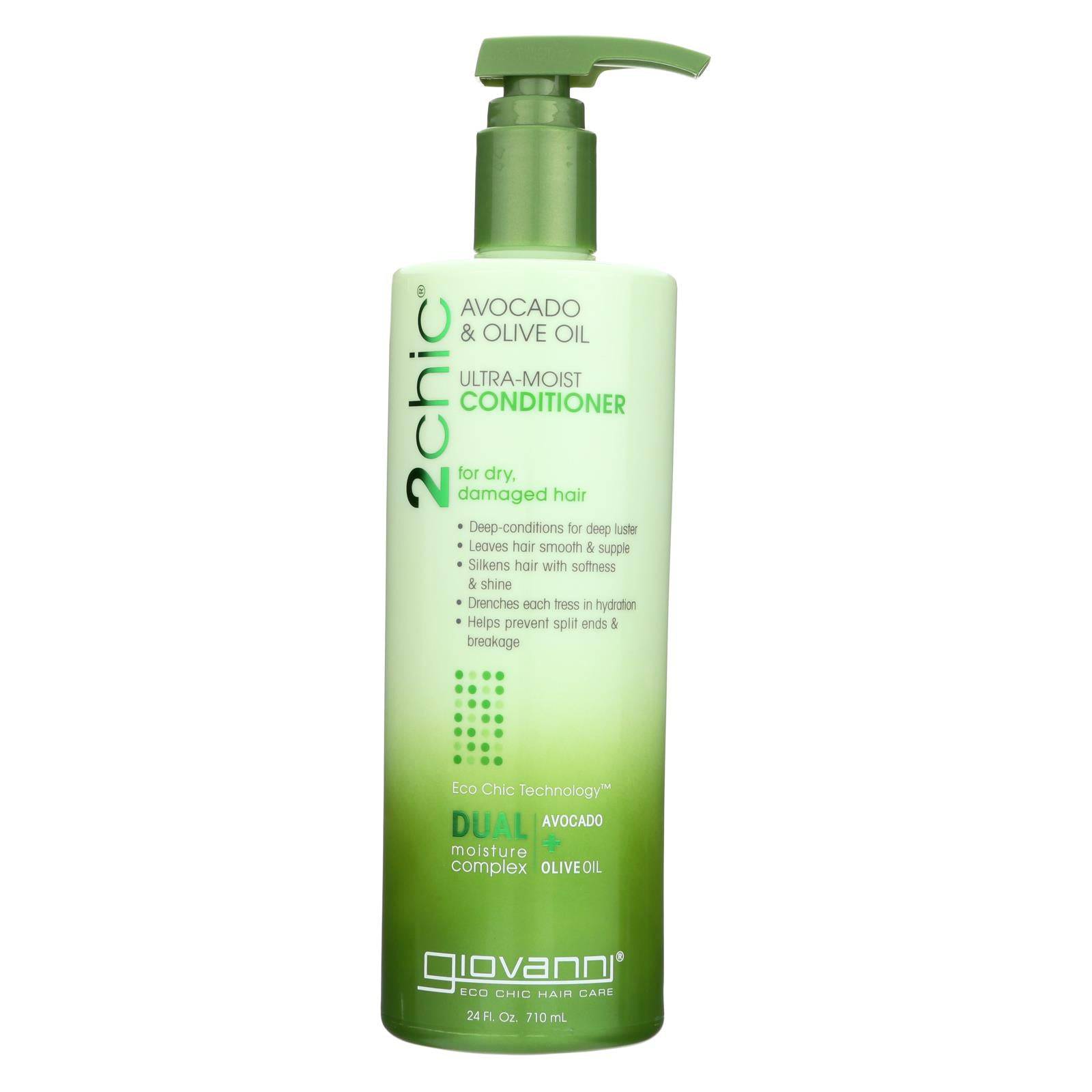 Buy Giovanni Hair Care Products Conditioner - 2chic Avocado And Olive Oil - 24 Fl Oz  at OnlyNaturals.us