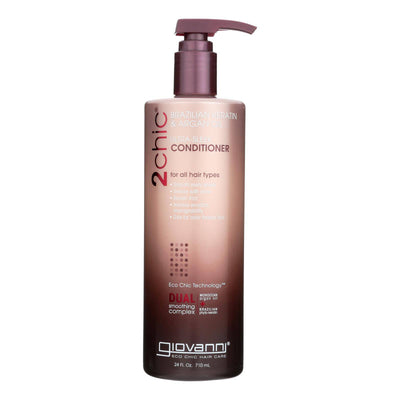 Buy Giovanni Hair Care Products Conditioner - 2chic Keratin And Argan - 24 Fl Oz  at OnlyNaturals.us