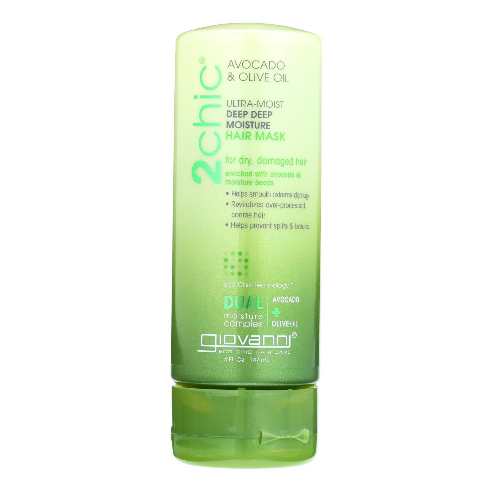 Buy Giovanni Hair Care Products Hair Mask - 2chic Avocado And Olive Oil - 5 Oz  at OnlyNaturals.us