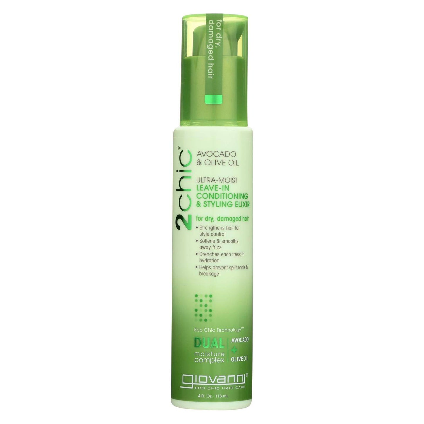 Buy Giovanni Hair Care Products Leave In Conditioner - 2chic Avocado - 4 Oz  at OnlyNaturals.us