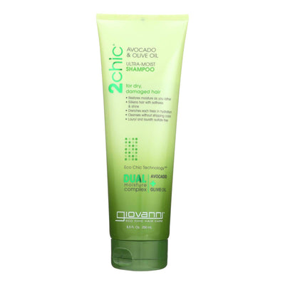 Buy Giovanni Hair Care Products Shampoo - 2chic Avocado And Olive Oil - 8.5 Oz  at OnlyNaturals.us